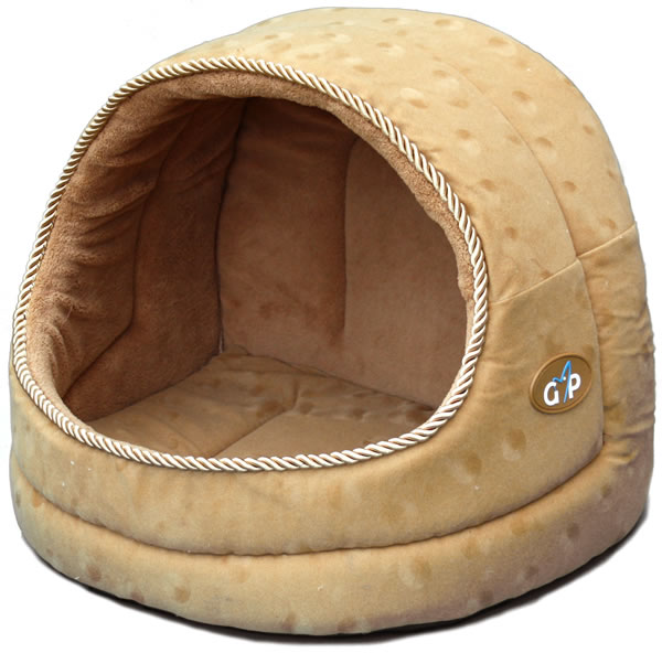 large covered cat bed